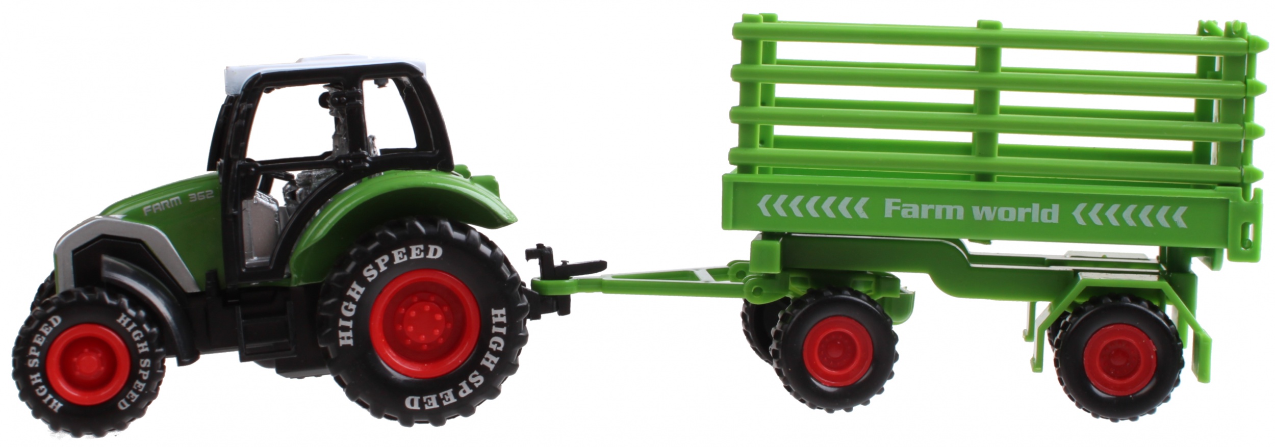 LG-Imports tractor met aanhanger 19 cm groen - Giga-Bikes ...